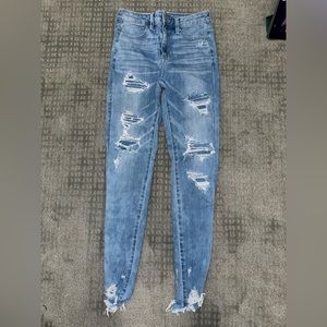 american eagle jeans size 2